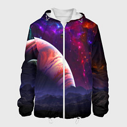 Мужская куртка Бесконечное космическое пространство - Планета