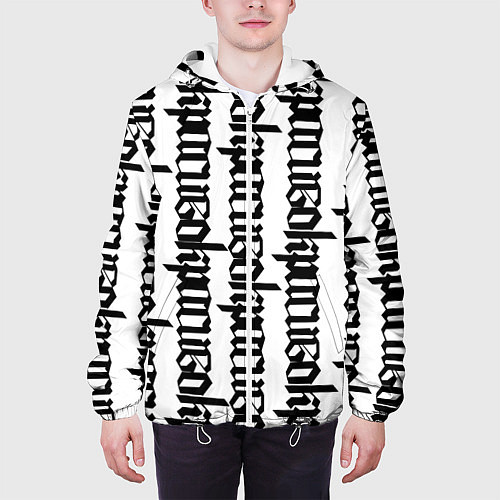 Мужская куртка Готика / 3D-Белый – фото 3