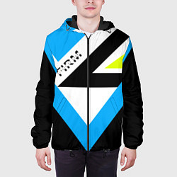 Куртка с капюшоном мужская FIRM спортик, цвет: 3D-черный — фото 2