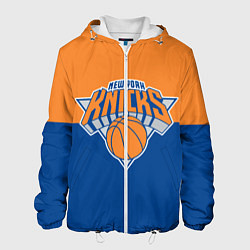Куртка с капюшоном мужская Нью-Йорк Никс НБА, цвет: 3D-белый