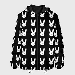 Мужская куртка Bunny pattern black