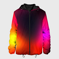 Куртка с капюшоном мужская Абстрактная текстура, цвет: 3D-черный