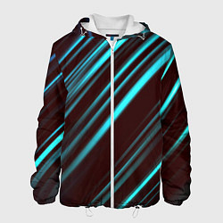 Мужская куртка Stripes line neon color