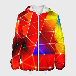 Мужская куртка Digital triangle abstract