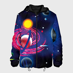 Мужская куртка Вселенная, космос