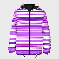 Мужская куртка Фиолетовые полосы