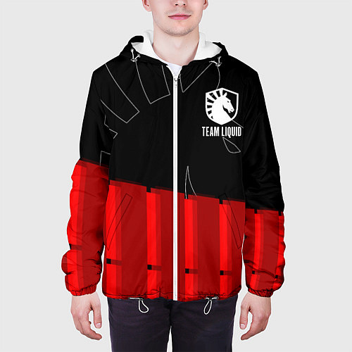 Мужская куртка Форма Team Liquid red / 3D-Белый – фото 3
