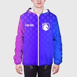 Куртка с капюшоном мужская Форма Team Liquid, цвет: 3D-белый — фото 2