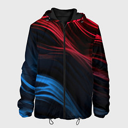 Мужская куртка Blue red black