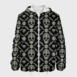 Мужская куртка Узор с черепами Pattern with skulls