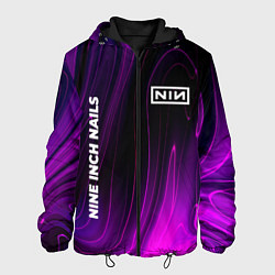 Мужская куртка Nine Inch Nails violet plasma