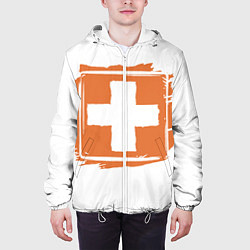 Куртка с капюшоном мужская Ed Sheeran Plus, цвет: 3D-белый — фото 2