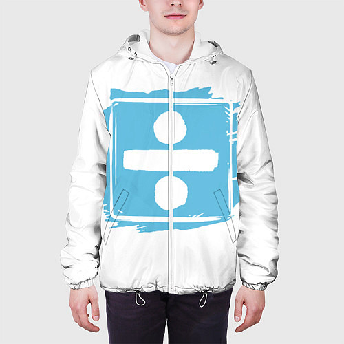 Мужская куртка Ed Sheeran Divide / 3D-Белый – фото 3