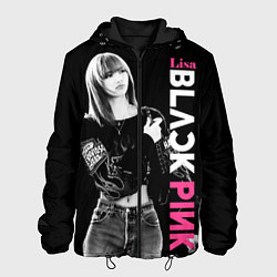 Куртка с капюшоном мужская Blackpink Beautiful Lisa, цвет: 3D-черный