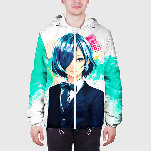 Мужская куртка Touka Kirishima / 3D-Белый – фото 3