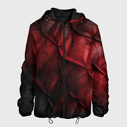 Мужская куртка Black red texture