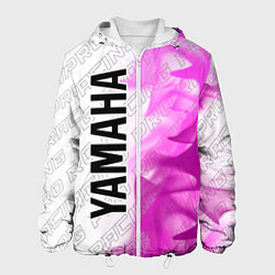 Куртка с капюшоном мужская Yamaha pro racing: по-вертикали, цвет: 3D-белый