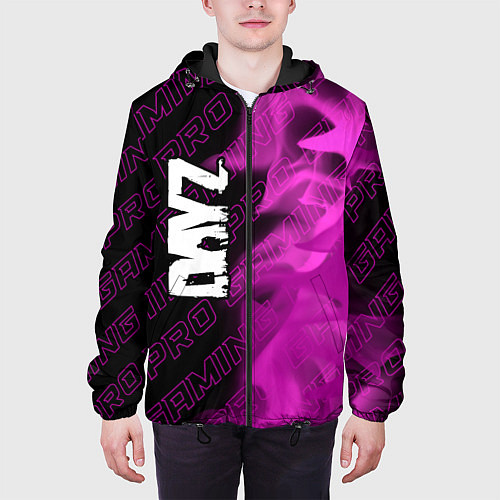 Мужская куртка DayZ pro gaming: по-вертикали / 3D-Черный – фото 3