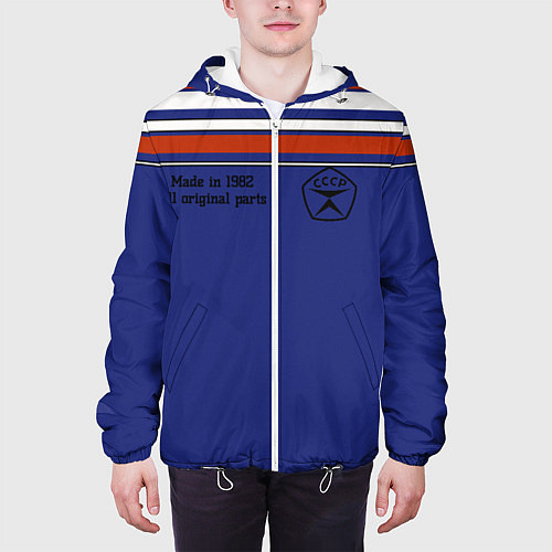 Мужская куртка Made in 1982 / 3D-Белый – фото 3