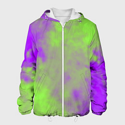 Куртка с капюшоном мужская Октябрьский шум, цвет: 3D-белый