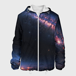 Мужская куртка Млечный путь в звездном небе