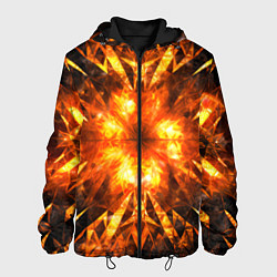 Мужская куртка Fire abstract