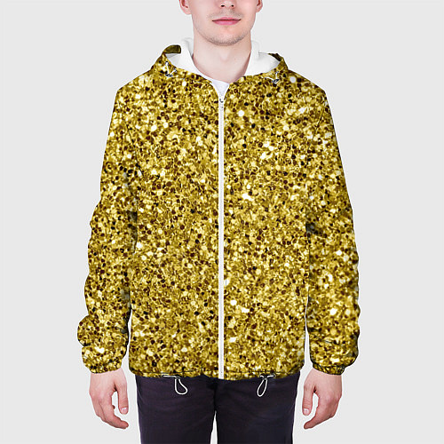 Мужская куртка Золотая крошка / 3D-Белый – фото 3