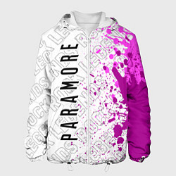 Куртка с капюшоном мужская Paramore rock legends: по-вертикали, цвет: 3D-белый