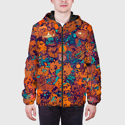 Мужская куртка Осенняя ностальгия / 3D-Черный – фото 3