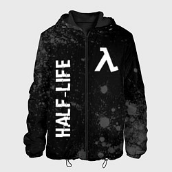 Мужская куртка Half-Life glitch на темном фоне вертикально