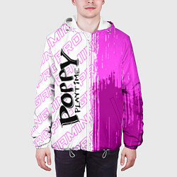 Куртка с капюшоном мужская Poppy Playtime pro gaming по-вертикали, цвет: 3D-белый — фото 2