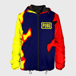 Куртка с капюшоном мужская Pubg military game, цвет: 3D-черный