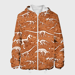 Мужская куртка Скелеты динозавров