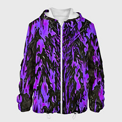 Мужская куртка Демонический доспех фиолетовый