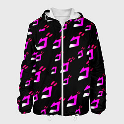 Мужская куртка JoJos Bizarre neon pattern logo
