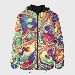 Мужская куртка Абстрактный разноцветный паттерн