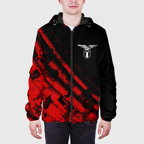 Мужская куртка Lazio sport grunge / 3D-Черный – фото 3