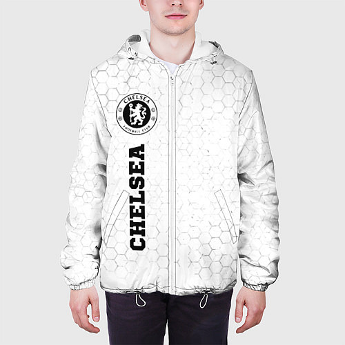 Мужская куртка Chelsea sport на светлом фоне по-вертикали / 3D-Белый – фото 3