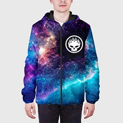Куртка с капюшоном мужская The Offspring space rock, цвет: 3D-черный — фото 2