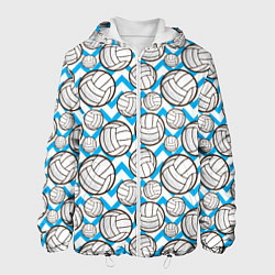 Мужская куртка Мячи волейбольные паттерн