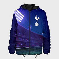 Куртка с капюшоном мужская Tottenham ночное поле, цвет: 3D-черный