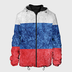 Мужская куртка Флаг России разноцветный