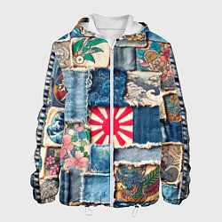 Мужская куртка Японское художество пэчворк