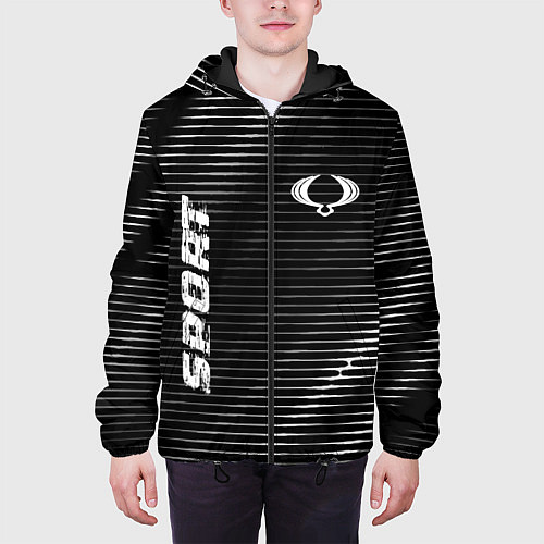 Мужская куртка SsangYong sport metal / 3D-Черный – фото 3