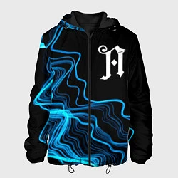 Куртка с капюшоном мужская Architects sound wave, цвет: 3D-черный
