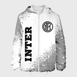 Куртка с капюшоном мужская Inter sport на светлом фоне вертикально, цвет: 3D-белый