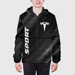 Куртка с капюшоном мужская Tesla sport metal, цвет: 3D-черный — фото 2