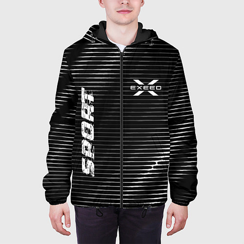 Мужская куртка Exeed sport metal / 3D-Черный – фото 3