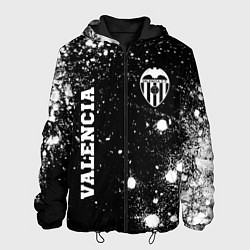 Куртка с капюшоном мужская Valencia sport на темном фоне вертикально, цвет: 3D-черный