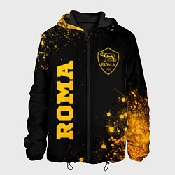 Мужская куртка Roma - gold gradient вертикально